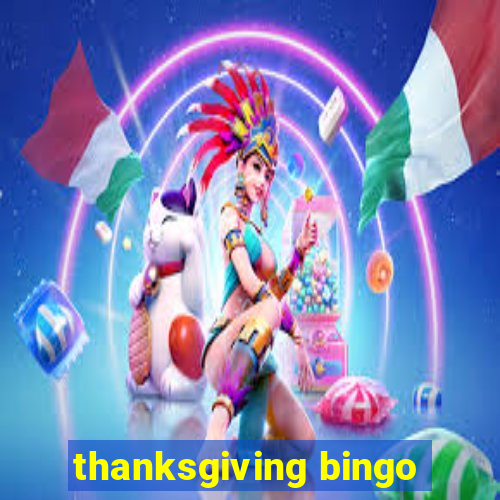 thanksgiving bingo